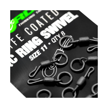 Korda PTFE QC Ring Swivel Size 11